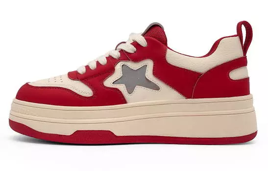 Кроссовки унисекс Eblan для скейтбординга, красная роза