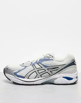 Кроссовки унисекс Gt-2160 в бело-серебристом и синем цвете Asics