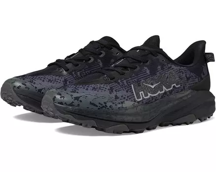 Кроссовки Unisex Hoka Kids Speedgoat 6, цвет Obsidian/Outer Orbit