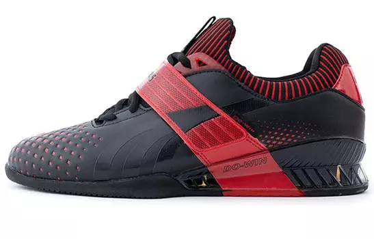 Кроссовки унисекс низкие черный/красный Do-Win