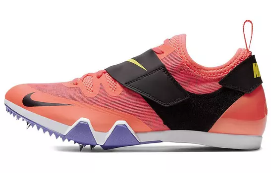 Кроссовки унисекс низкие красные/черные Nike