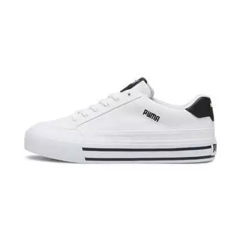 Кроссовки унисекс PUMA Court Classic Vulc, белый/черный