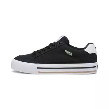 Кроссовки унисекс PUMA Court Classic Vulc, черный/белый
