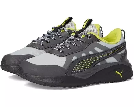 Кроссовки Unisex PUMA Excursion Alternative Closure, цвет Ash Gray/Dark Coal/Yellow Burst/Cool Dark Gray