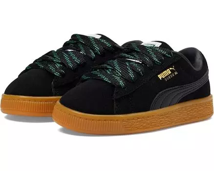 Кроссовки Unisex PUMA Kids Suede Xl, цвет PUMA Black-Vine-PUMA White