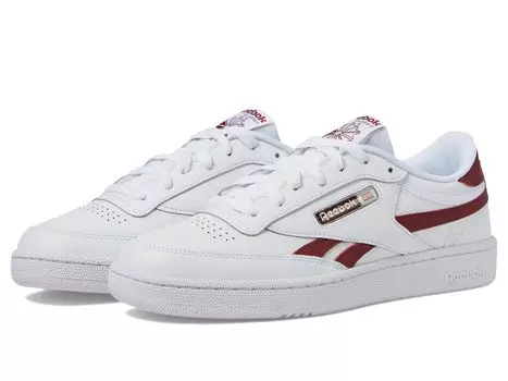 Кроссовки Unisex Reebok Lifestyle Club C Revenge, цвет White/Rich Maroon/White