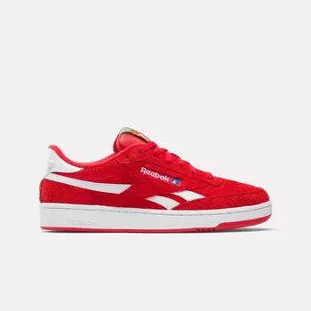 Кроссовки унисекс Reebok x Sonic Club C Revenge, красный