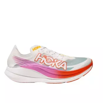 Кроссовки унисекс ROCKET X 2 Hoka, белый/розовый