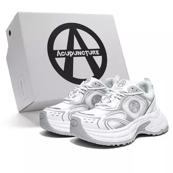 Кроссовки унисекс с низким верхом Acupuncture, белый
