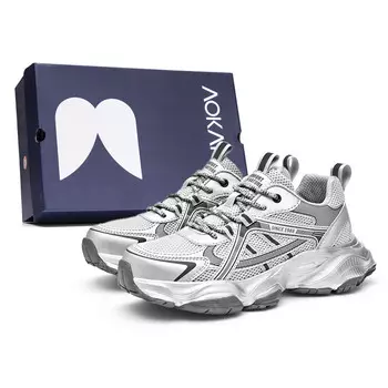 Кроссовки унисекс с низким верхом Aokang, цвет Black - Women's [Standard Sports Shoe Size]