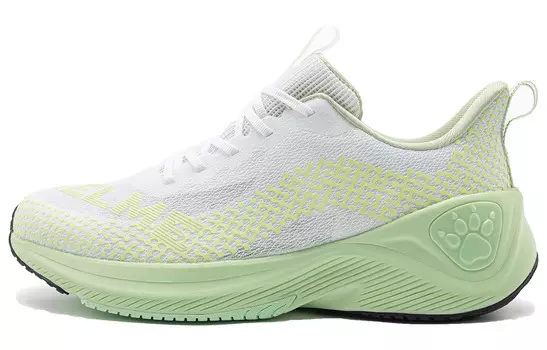 Кроссовки унисекс с низким верхом белого цвета с фруктово-зеленым оттенком Kelme