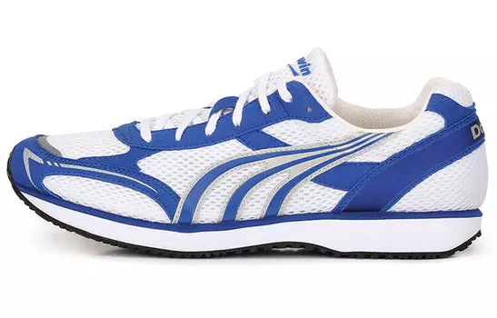 Кроссовки унисекс с низким верхом, белые/королевские синие Do-Win