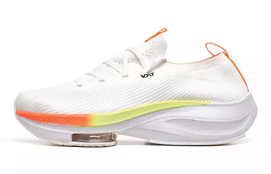 Кроссовки унисекс с низким верхом белые/радужные Voit