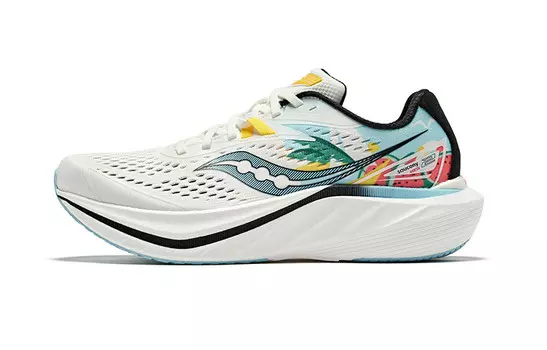 Кроссовки унисекс с низким верхом белые/синие/черные Saucony