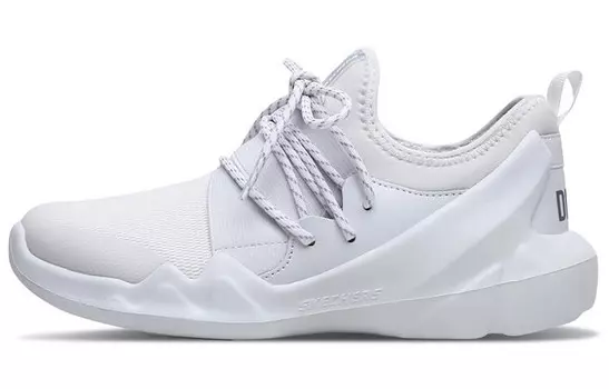 Кроссовки унисекс с низким верхом белые Skechers