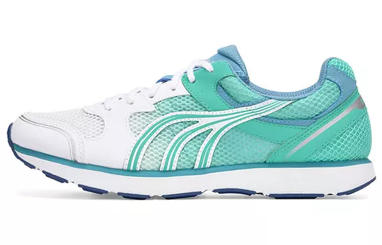 Кроссовки унисекс с низким верхом белые/зеленые Do-Win