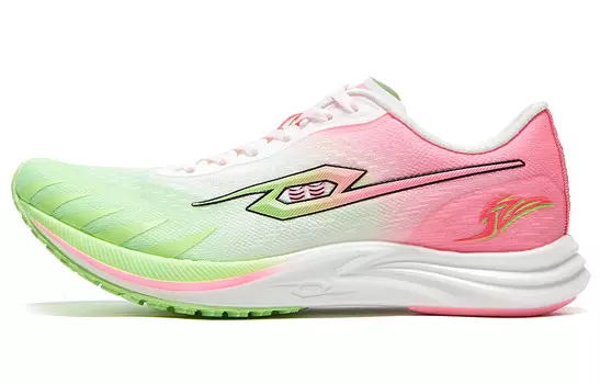 Кроссовки унисекс с низким верхом белые/зеленые/розовые Tanshezhe