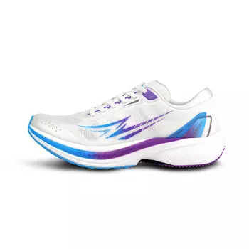 Кроссовки унисекс с низким верхом белый/фиолетовый Zingis