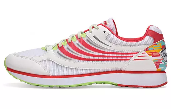 Кроссовки унисекс с низким верхом белый/розовый Do-Win