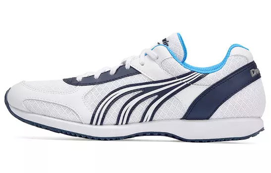 Кроссовки унисекс с низким верхом белый/синий Do-Win