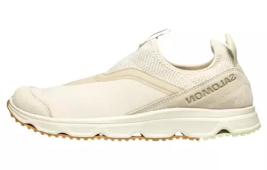 Кроссовки унисекс с низким верхом бежевые Salomon