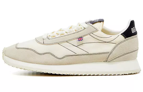 Кроссовки унисекс с низким верхом бежевый/черный Norman Walsh