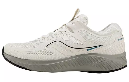 Кроссовки унисекс с низким верхом бежевый/зеленый Saucony