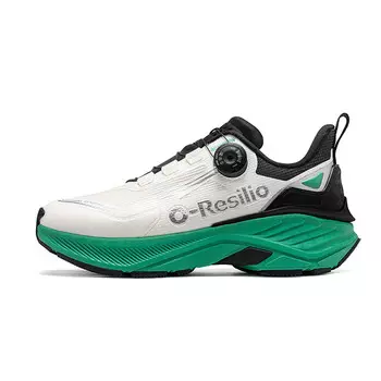 Кроссовки унисекс с низким верхом Cangling - бело-зеленый Onemix