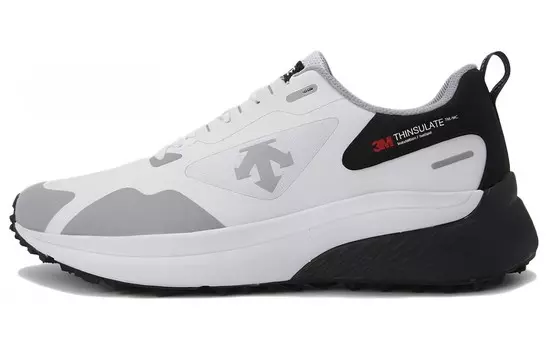 Кроссовки унисекс с низким верхом, черные/белые Descente