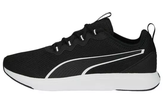 Кроссовки унисекс с низким верхом, черные/белые Puma