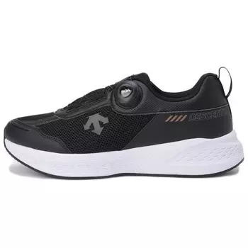 Кроссовки унисекс с низким верхом, черные Descente