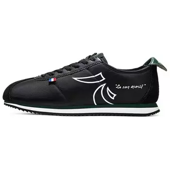 Кроссовки унисекс с низким верхом, черные Le Coq Sportif