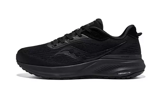 Кроссовки унисекс с низким верхом, черные Saucony