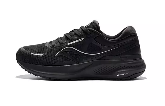 Кроссовки унисекс с низким верхом, черные Saucony