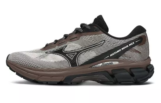 Кроссовки унисекс с низким верхом, черные/серые Mizuno