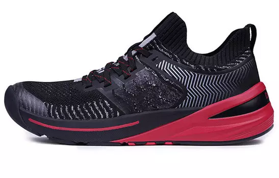 Кроссовки унисекс с низким верхом, черный/красный Do-Win