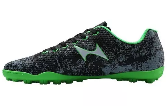 Кроссовки унисекс с низким верхом, черный/зеленый Health