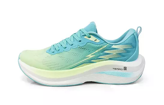 Кроссовки унисекс с низким верхом цвета лайм/светло-лунный синий Lpmx