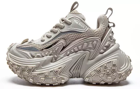 Кроссовки унисекс с низким верхом Fineplan, светло-бежевый