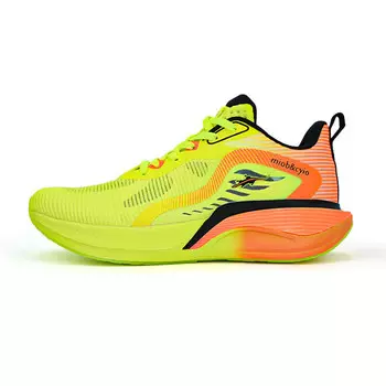 Кроссовки унисекс с низким верхом флуоресцентные зеленые/оранжевые Miob&Cyio