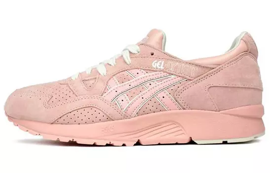 Кроссовки унисекс с низким верхом кораллово-розовые Asics