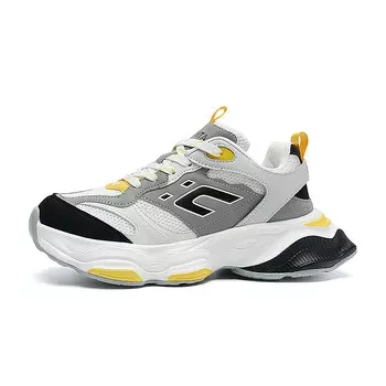 Кроссовки унисекс с низким верхом Oubt, бежевый/оранжевый