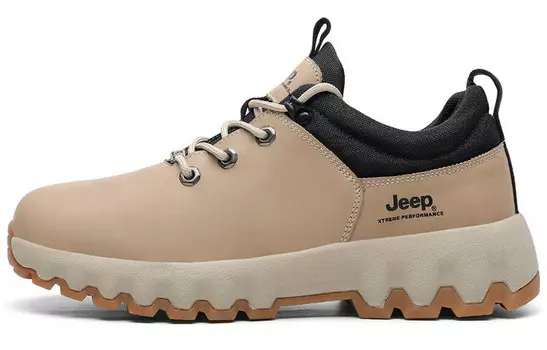 Кроссовки унисекс с низким верхом песочного цвета Jeep