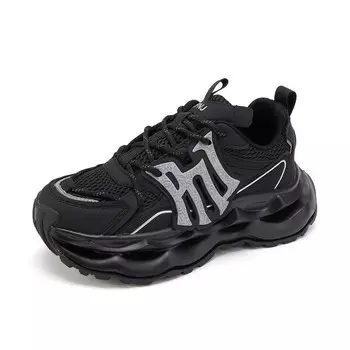 Кроссовки унисекс с низким верхом Pnj, черный