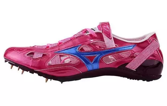 Кроссовки унисекс с низким верхом розового цвета Mizuno