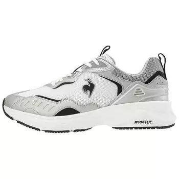 Кроссовки унисекс с низким верхом серебристо-белые Le Coq Sportif