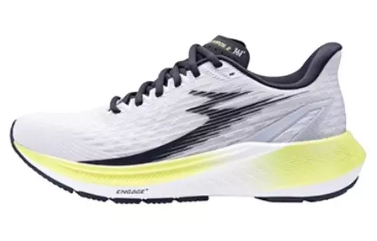 Кроссовки унисекс с низким верхом серо-черный 361°