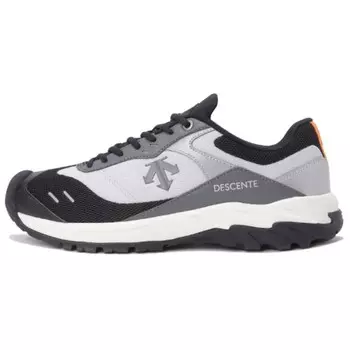 Кроссовки унисекс с низким верхом серые/черные Descente