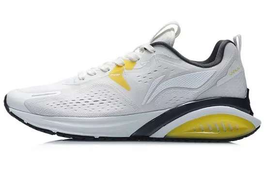 Кроссовки унисекс с низким верхом серые/желтые Lining