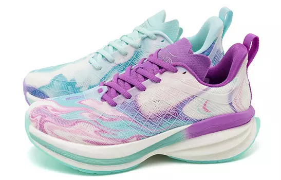 Кроссовки унисекс с низким верхом, синие и белые, фиолетовые, рифма Onemix